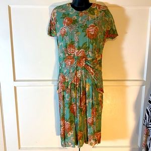 Phoebe Vintage 1980’s Floral Midi Dress